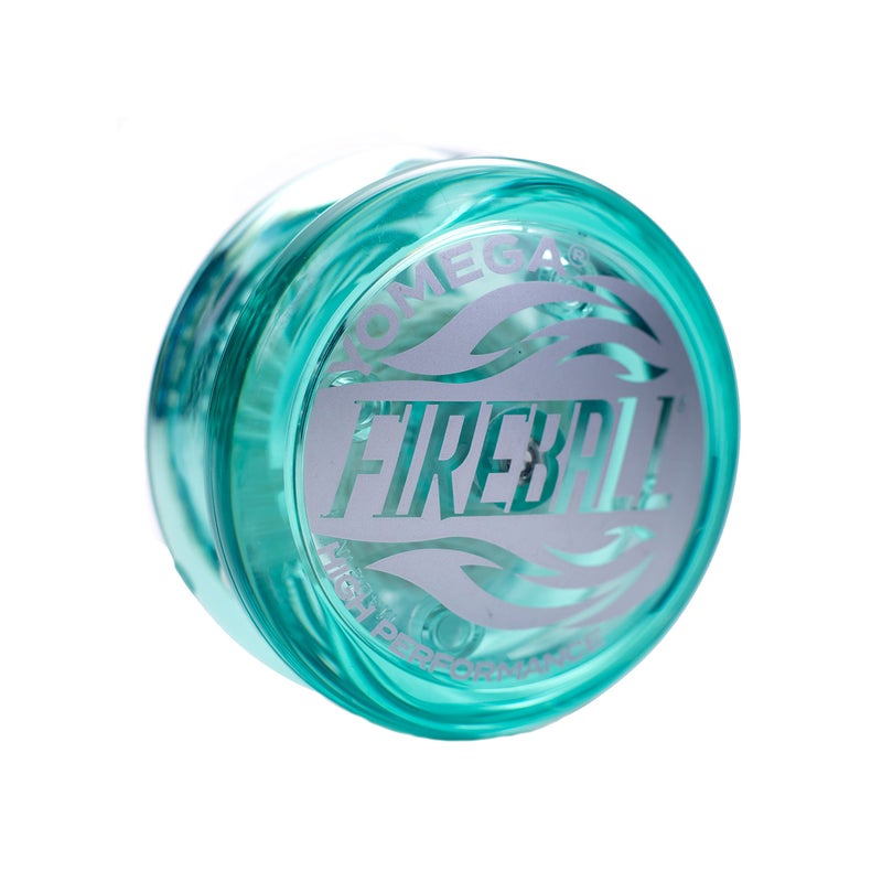 Yomega Fireball YoYo -HIGH Performance Responsive Transaxle Yoyo, Great for String Tricks for Advance Players to Perform Like Pros + Extra 2 yo yo Strings & 3 Month Warranty (Teal) - Image 1